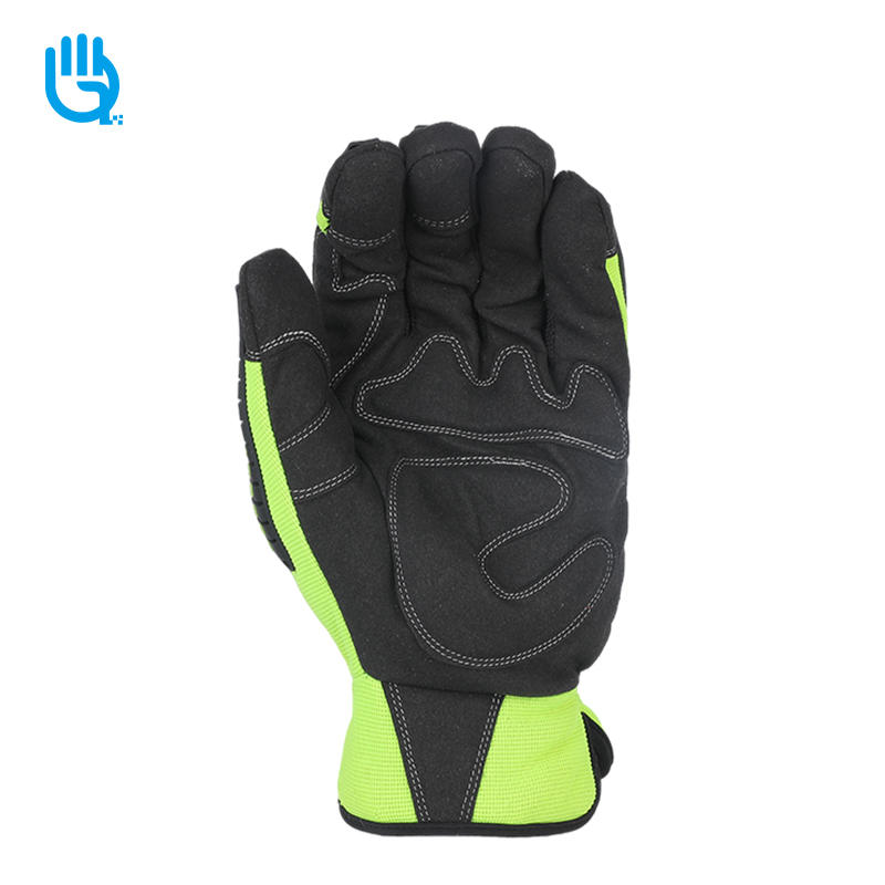 Protective & multifunctional petroleum machinery safety gloves RB111