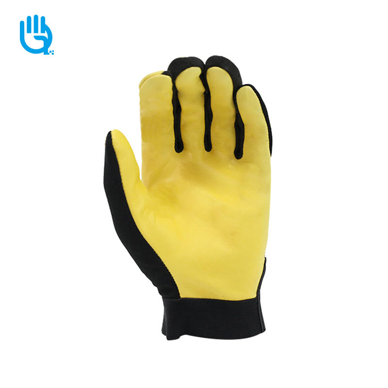 Protective & multifunctional leather gloves RB127
