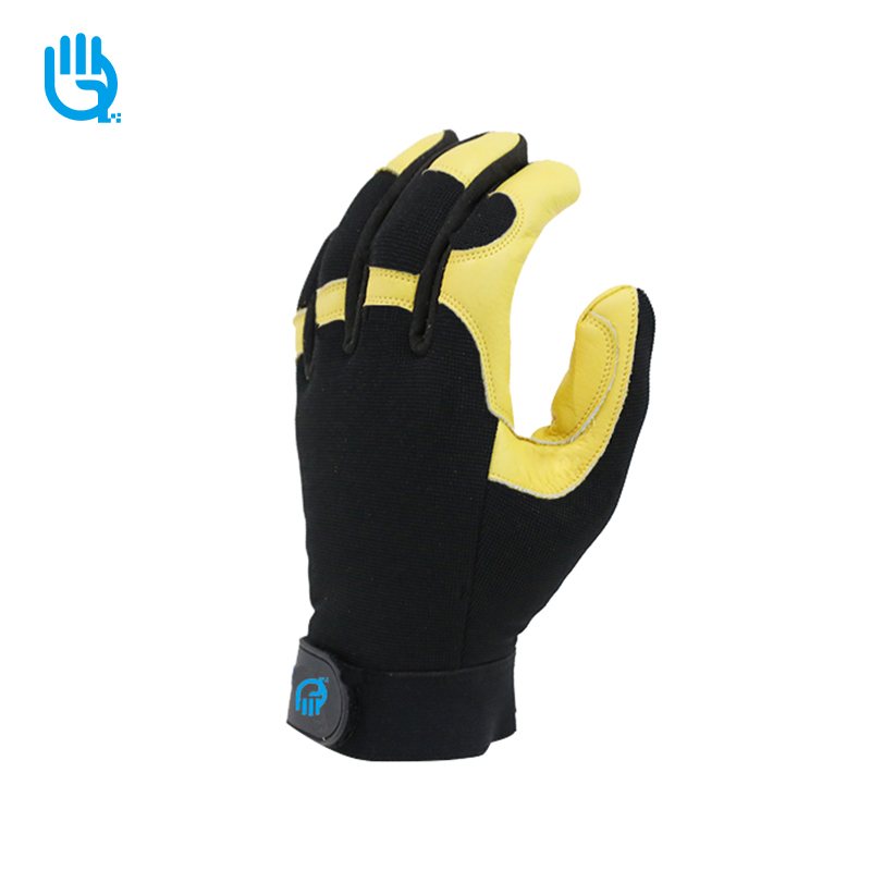 Protective & multifunctional leather gloves RB127
