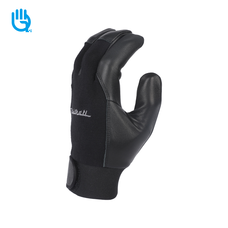 Protective & multifunctional leather safety gloves RB129